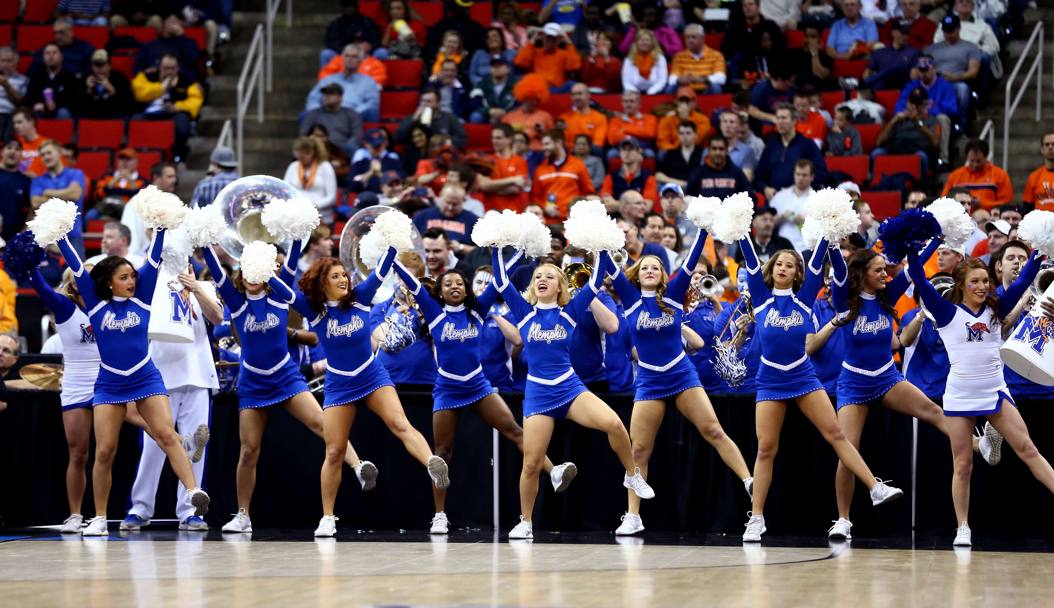 Memphis vs Virginia, le cheerleaders (Afp)